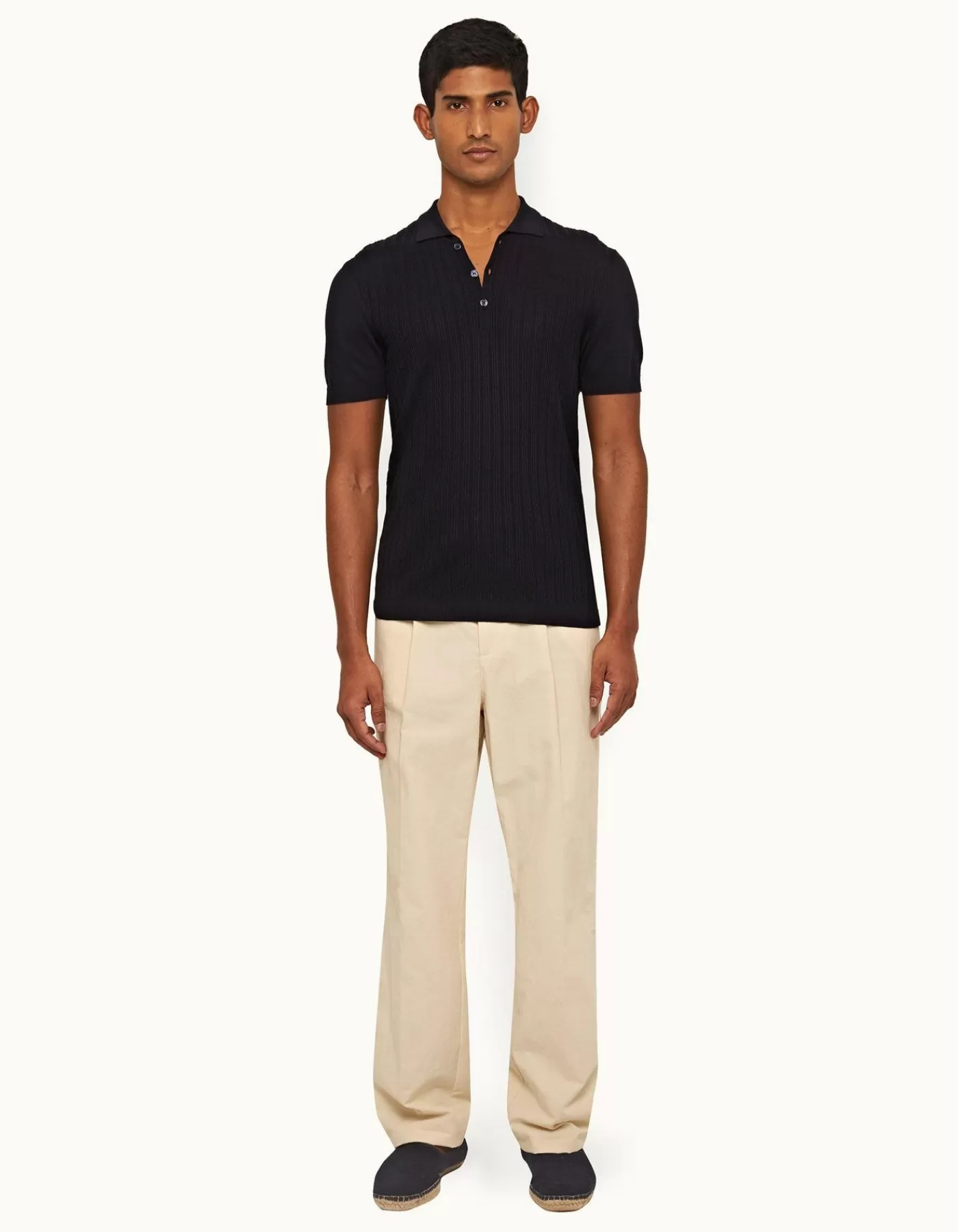 Cheap Beckworth Pleated Hommes Pantalons