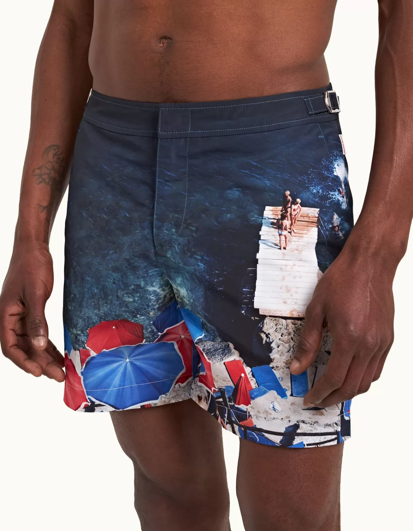 Hot Bulldog Hommes Shorts De Bain