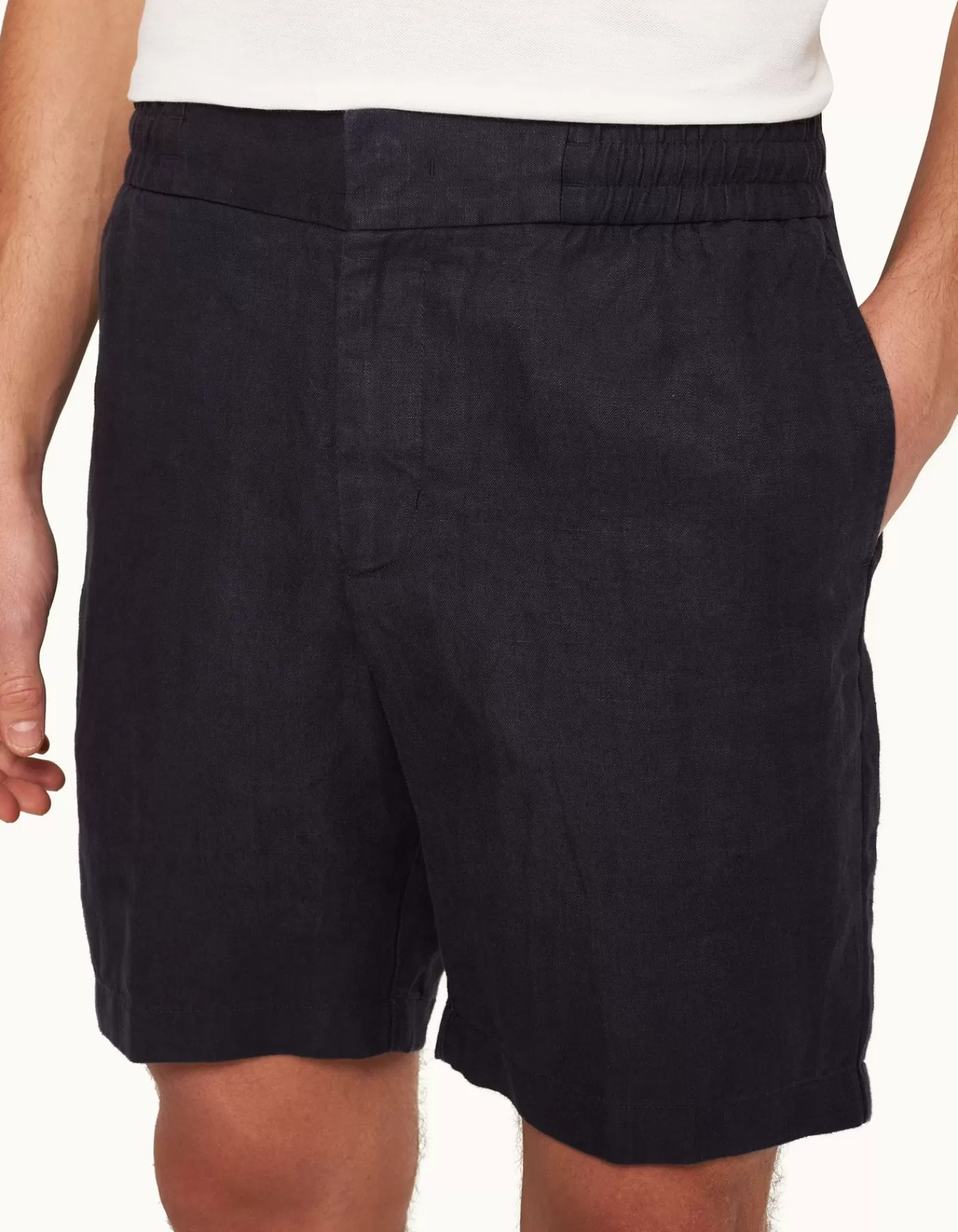 Hot Cornell Linen Hommes Shorts