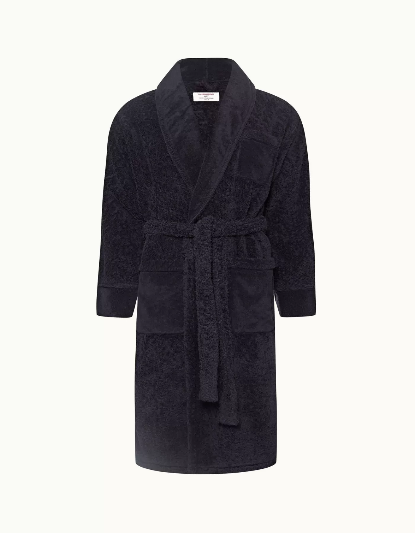 Shop Dr No Towelling Robe Hommes Sous Vêtements