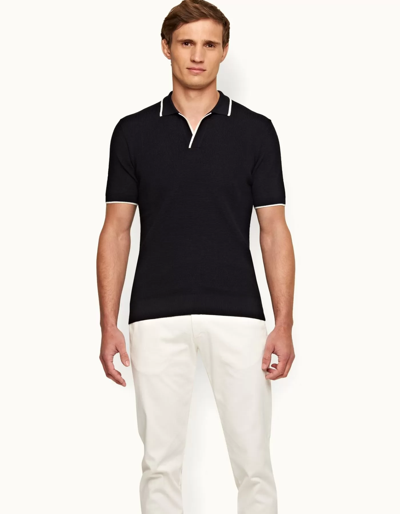 Shop Horton Merino Hommes Polos