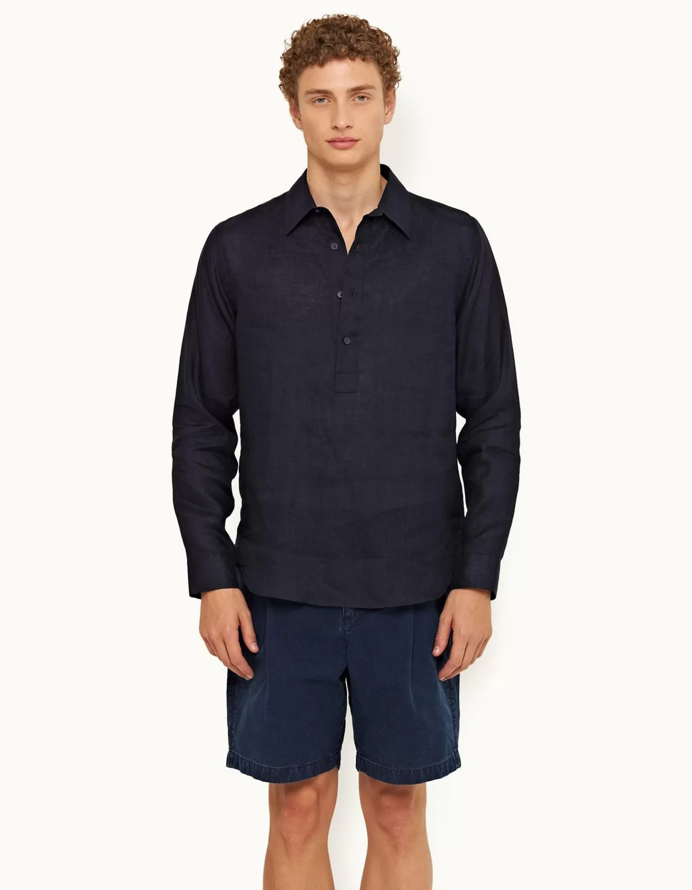 Discount Ridley Linen Hommes Chemises
