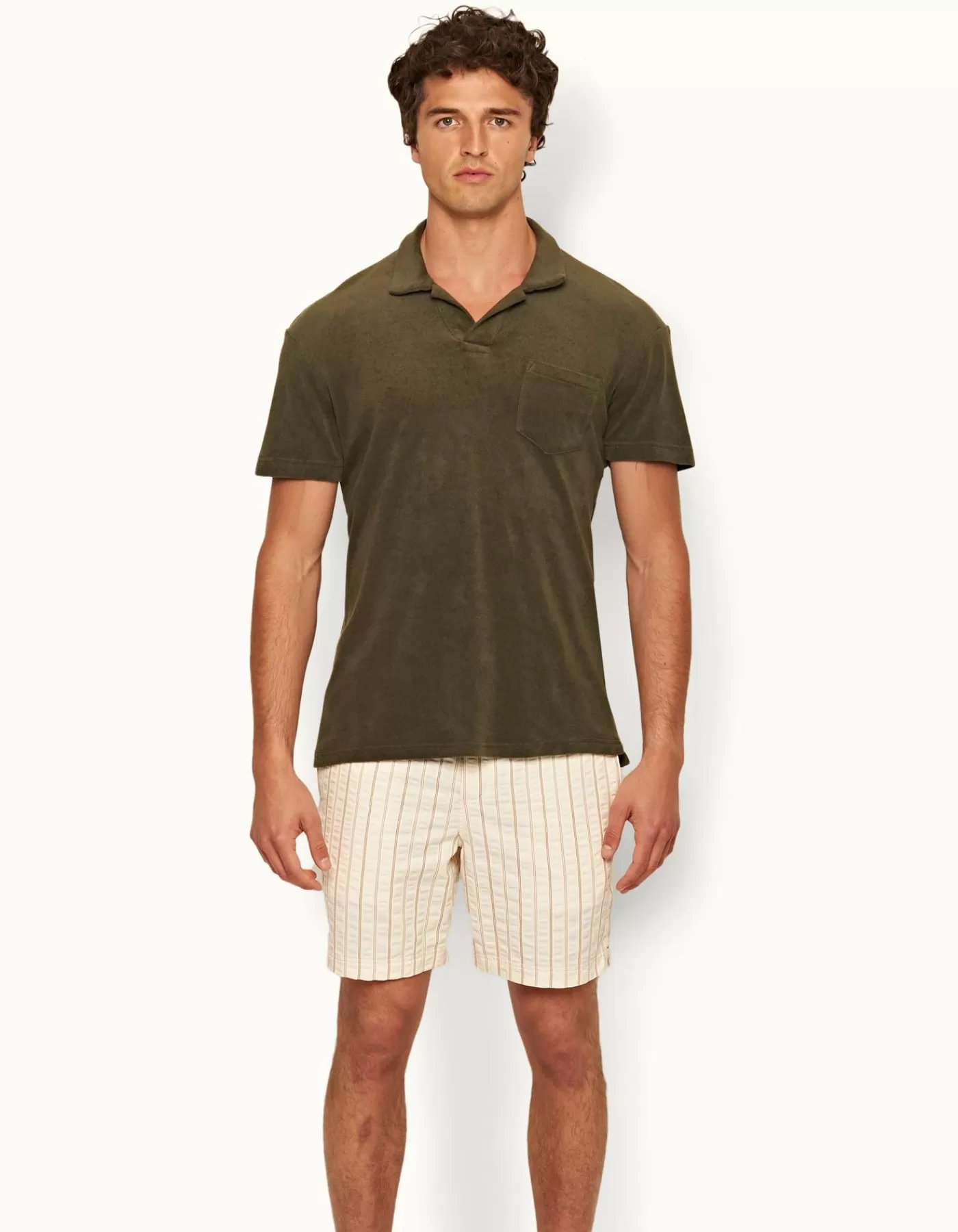 Fashion Terry Towelling Hommes Polos